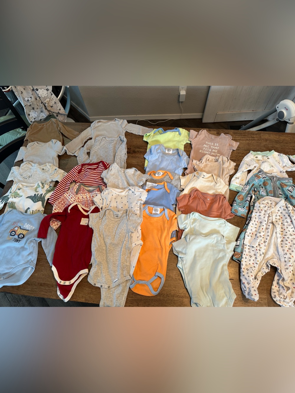 Carter's Multi-Color Baby One-Piece Bodysuit Lot